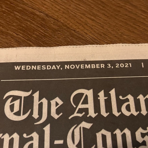 Atlanta Braves World Series Newspaper - Picture 3 of 6